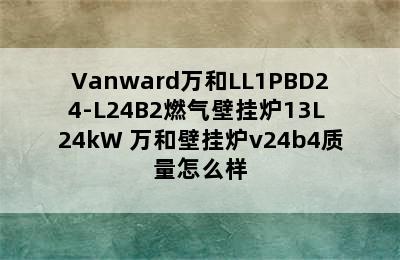 Vanward万和LL1PBD24-L24B2燃气壁挂炉13L 24kW 万和壁挂炉v24b4质量怎么样